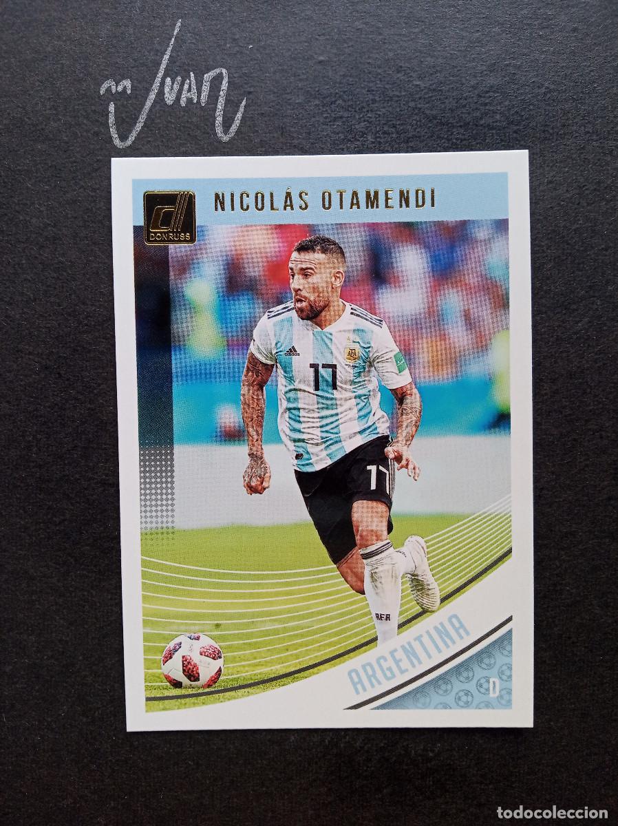 Cromos de f&uacute;tbol: N&ordm; 93 OTAMENDI ARGENTINA MUNDIAL 2026 SL BENFICA VALENCIA ⚽ PANINI &reg; DONRUSS 2018 2019 18 19 NUEVO