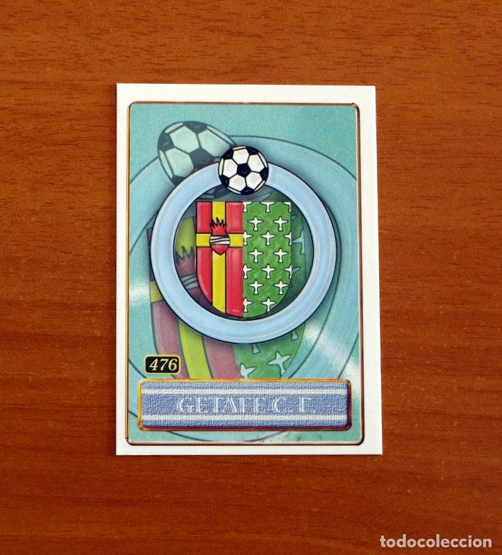 Cromos de f&uacute;tbol: Getafe -N&ordm; 476 Escudo-Coliseum Alfonso P&eacute;rez -Mundicromo Las Fichas de la Liga 2000-2001, 00-01