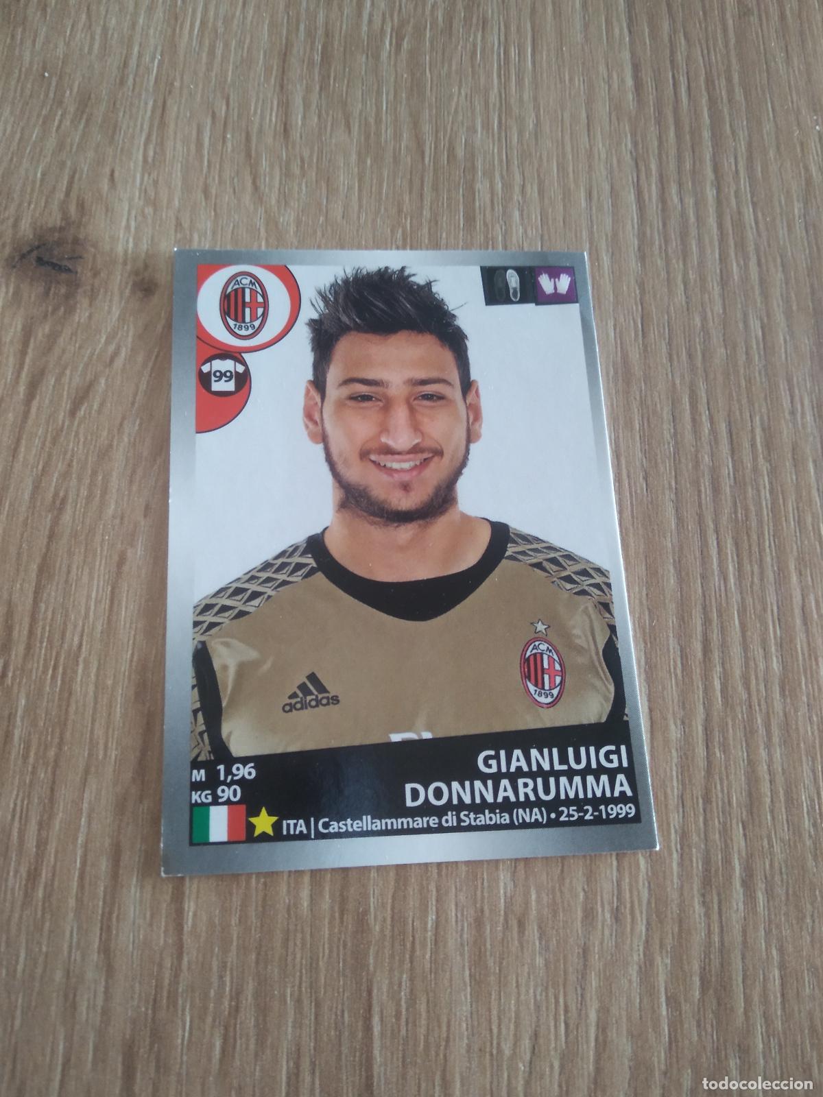 Cromos de f&uacute;tbol: 316 DONNARUMMA AC MILAN CROMO FUTBOL PANINI LIGA ITALIA 16-17 CALCIATORI 2016-2017