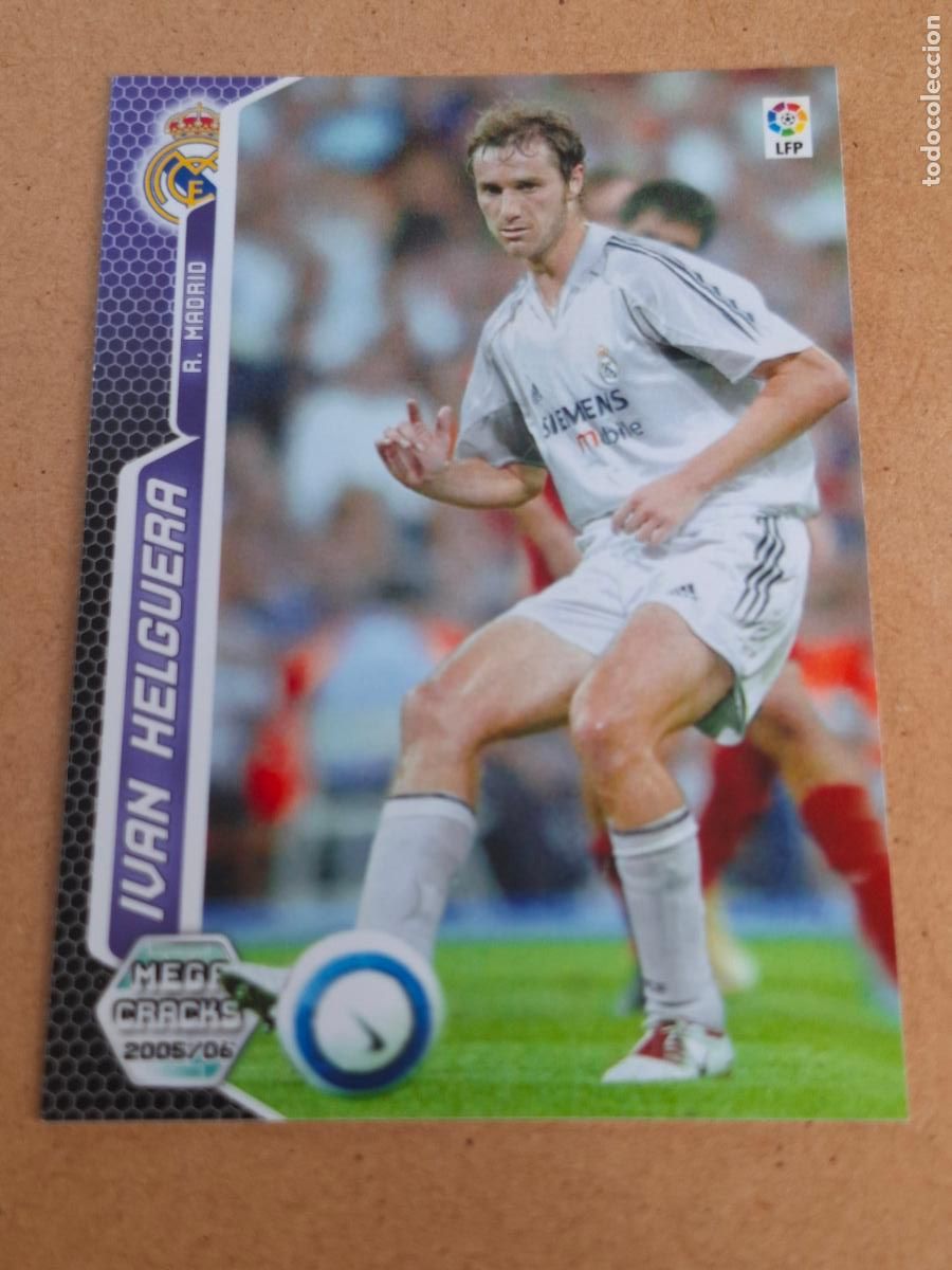Cromos de f&uacute;tbol: MEGACRACKS 2005 2006 05 06 - PANINI - 184 IV&Aacute;N HELGUERA - REAL MADRID - CP12