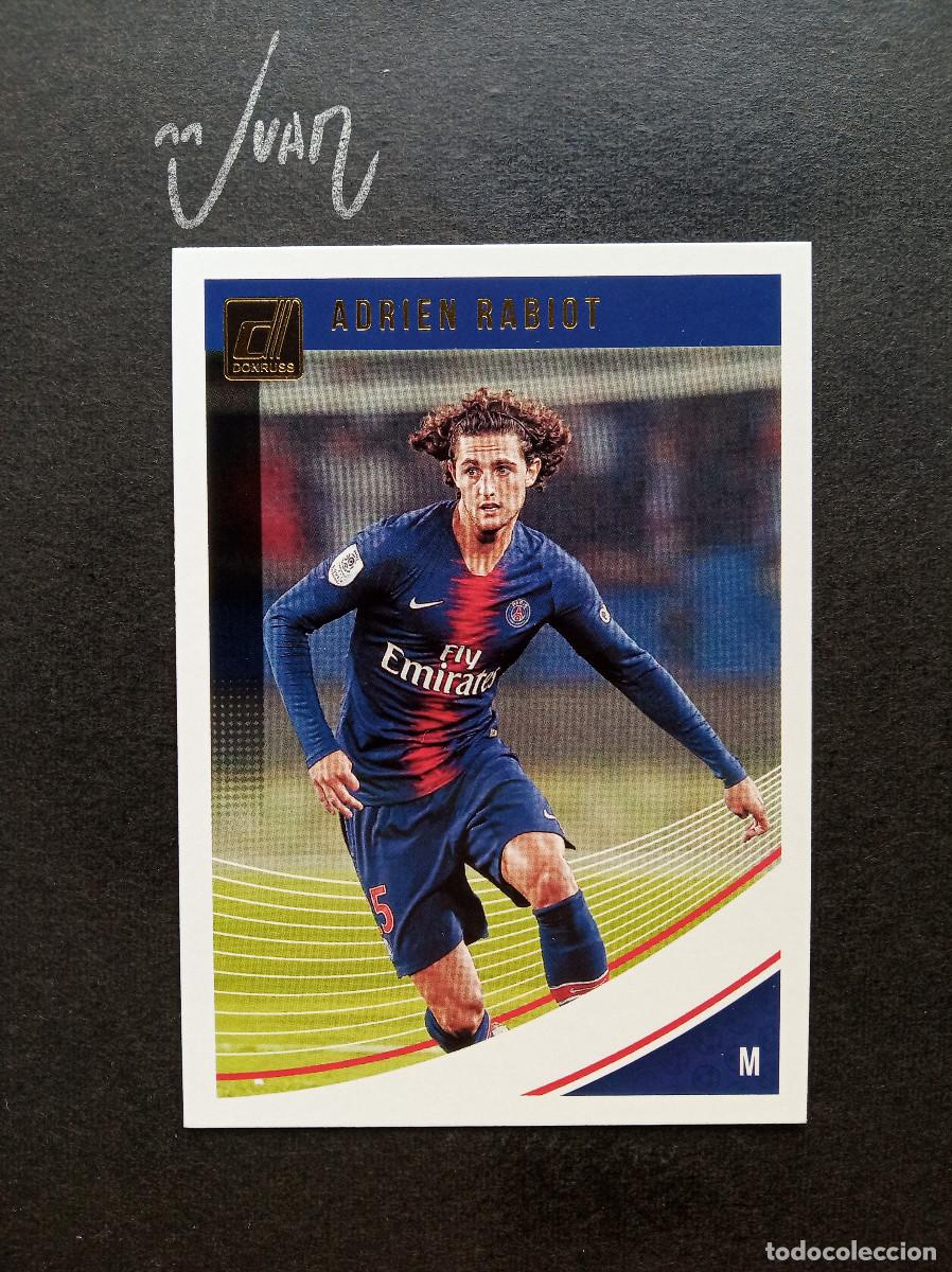 Cromos de f&uacute;tbol: N&ordm; 55 RABIOT PARIS SAINT-GERMAIN PSG FRANCIA MUNDIAL 2026 ⚽ PANINI &reg; DONRUSS 2018 2019 18 19 NUEVO