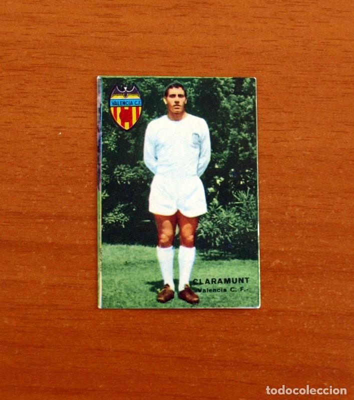 Cromos de f&uacute;tbol: Valencia - Claramunt - Editorial Fher 1967-1968, 67-68 - Nunca pegado