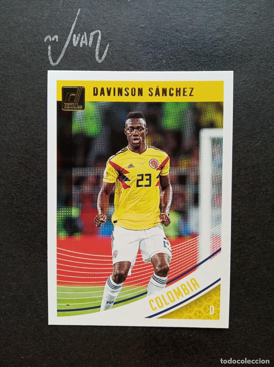 Figurine di Calcio: DAVINSON SANCHEZ COLOMBIA MUNDIAL 2026 TOTTENHAM HOTSPUR ⚽ PANINI &reg; DONRUSS 2018 2019 18 19 NUEVO