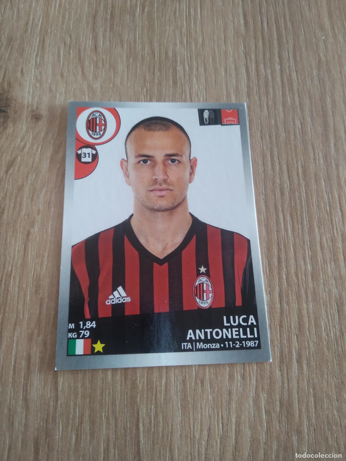 Cromos de f&uacute;tbol: 319 LUCA ANTONELLI AC MILAN CROMO FUTBOL PANINI LIGA ITALIA 16-17 CALCIATORI 2016-2017