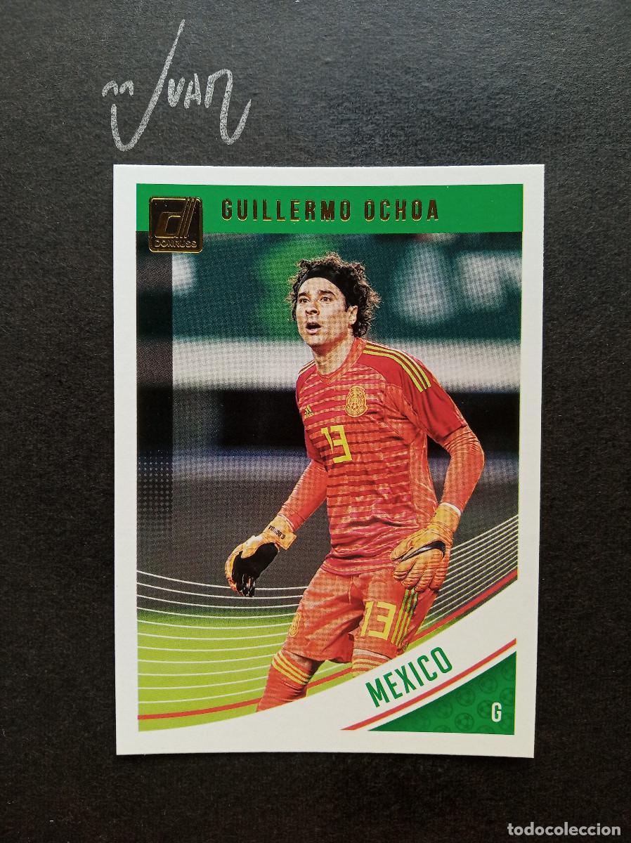 Figurine di Calcio: N&ordm; 153 GUILLERMO OCHOA MEXICO MUNDIAL 2026 MALAGA GRANADA ⚽ PANINI &reg; DONRUSS 2018 2019 18 19 NUEVO