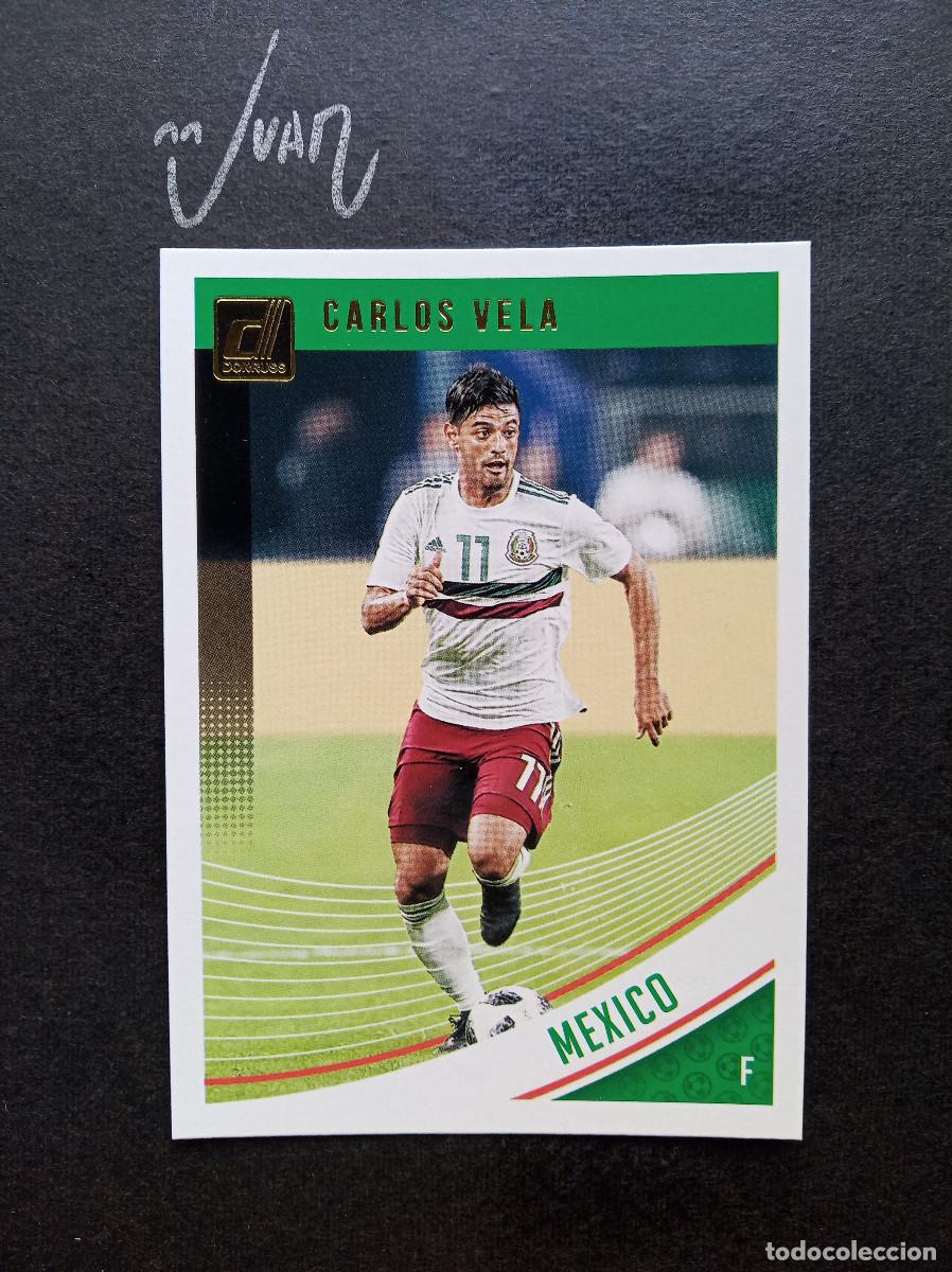 Figurine di Calcio: N&ordm; 148 CARLOS VELA MEXICO MUNDIAL 2026 REAL SOCIEDAD ⚽ PANINI &reg; DONRUSS 2018 2019 18 19 NUEVO