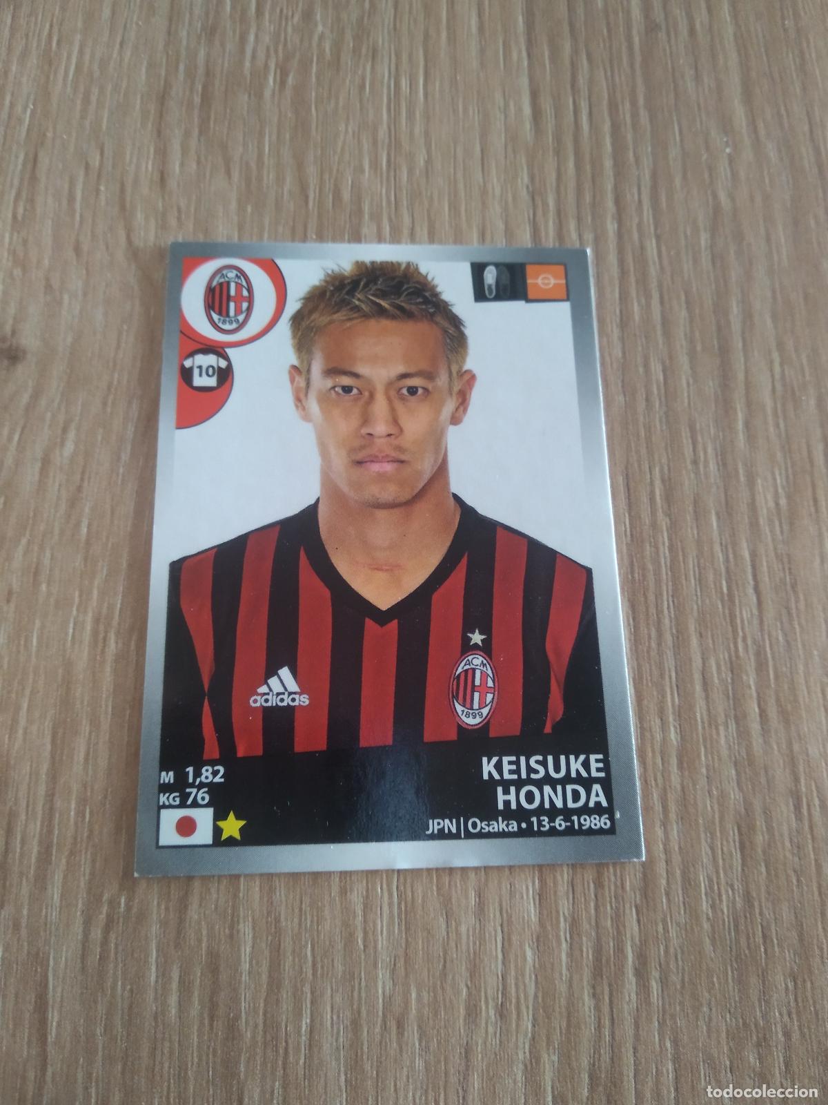 Cromos de f&uacute;tbol: 323 KEISUKE HONDA AC MILAN CROMO FUTBOL PANINI LIGA ITALIA 16-17 CALCIATORI 2016-2017
