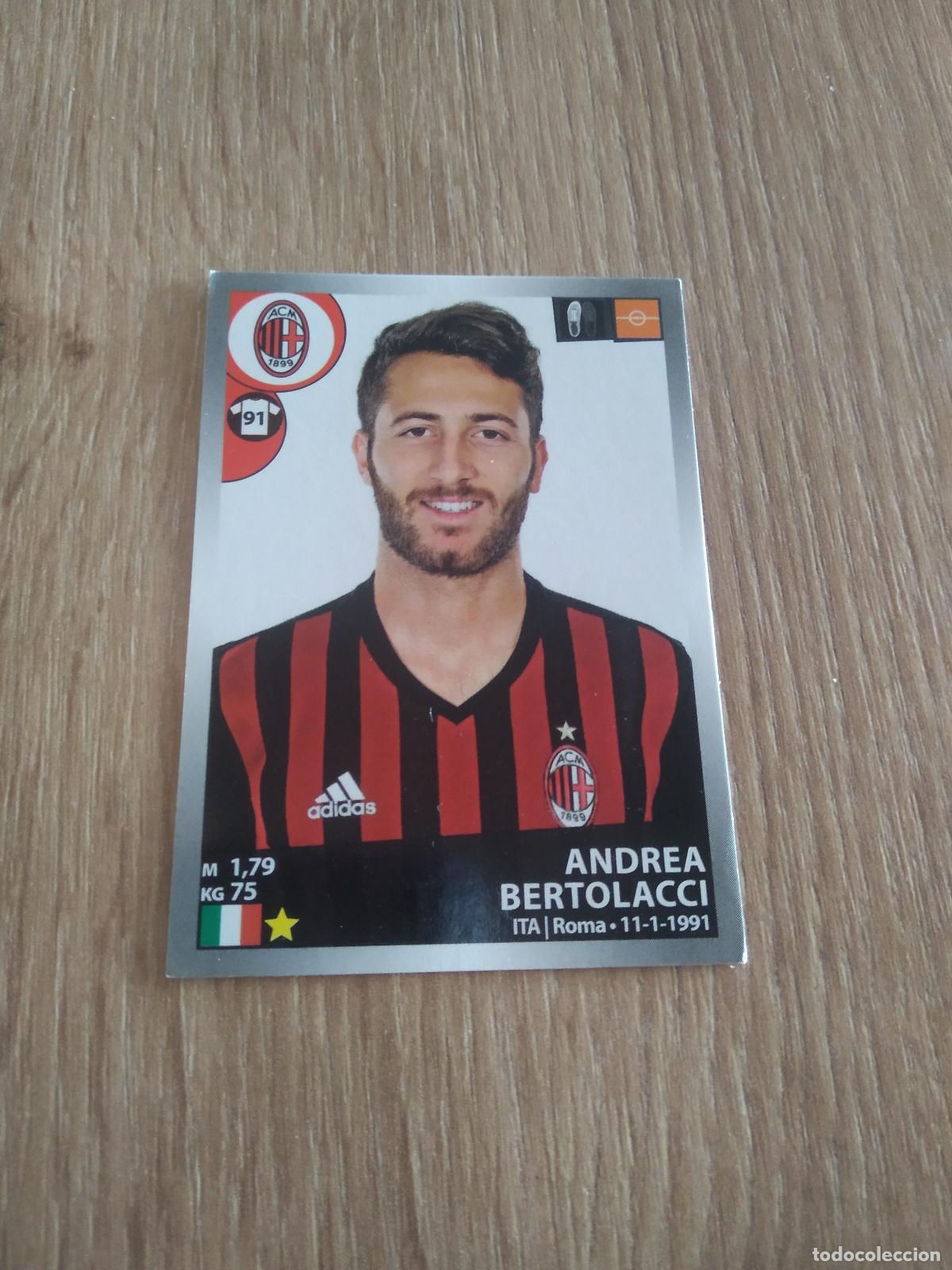 Cromos de f&uacute;tbol: 324 ANDREA BERTOLACCI AC MILAN CROMO FUTBOL PANINI LIGA ITALIA 16-17 CALCIATORI 2016-2017
