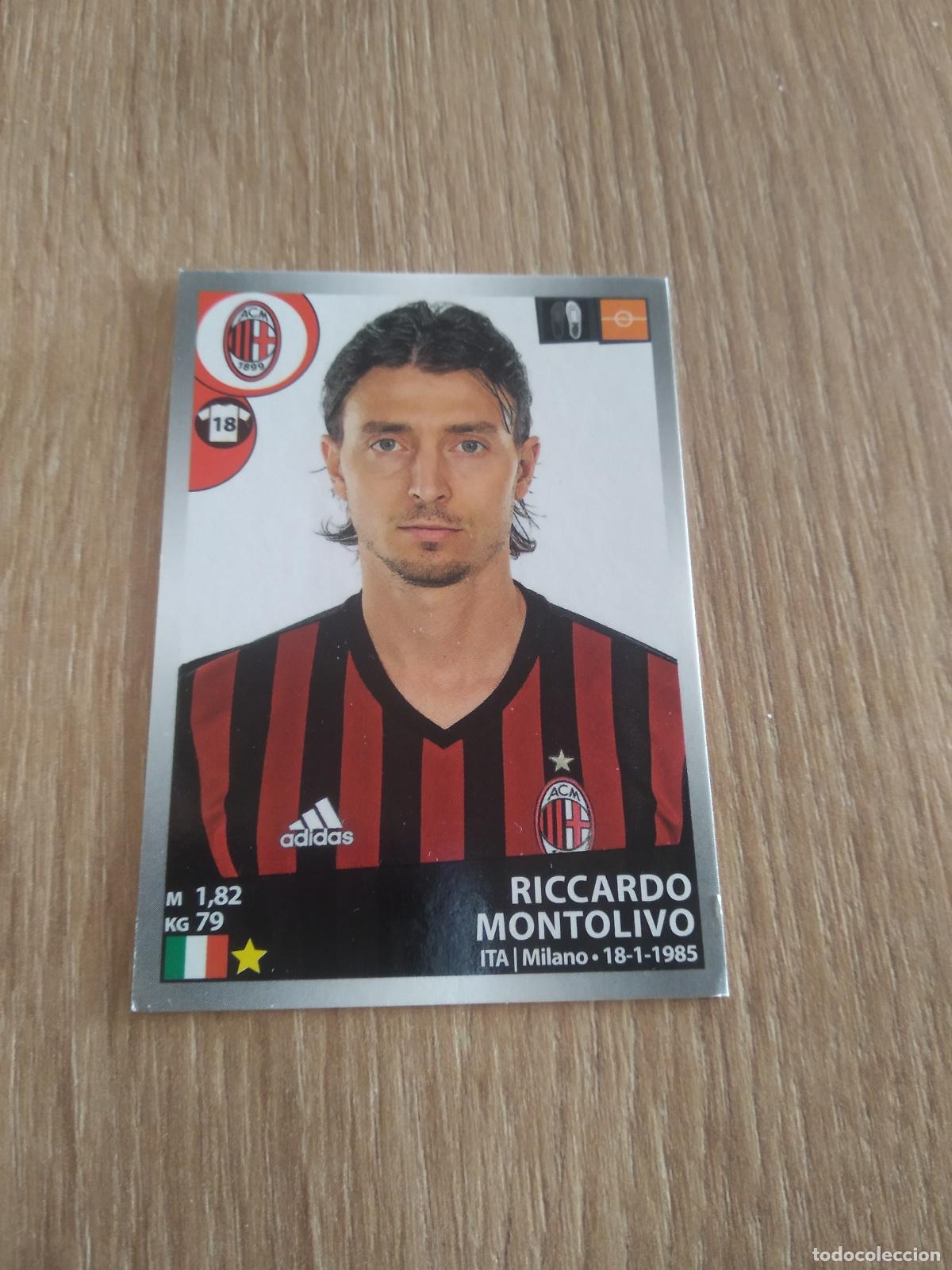 Cromos de f&uacute;tbol: 325 MONTOLIVO AC MILAN CROMO FUTBOL PANINI LIGA ITALIA 16-17 CALCIATORI 2016-2017