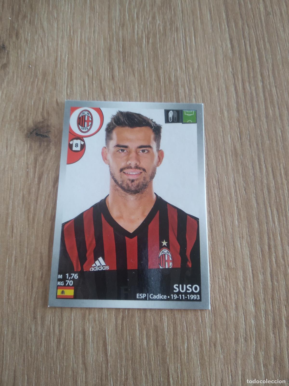 Fu&szlig;ball-Sticker: 330 SUSO AC MILAN CROMO FUTBOL PANINI LIGA ITALIA 16-17 CALCIATORI 2016-2017