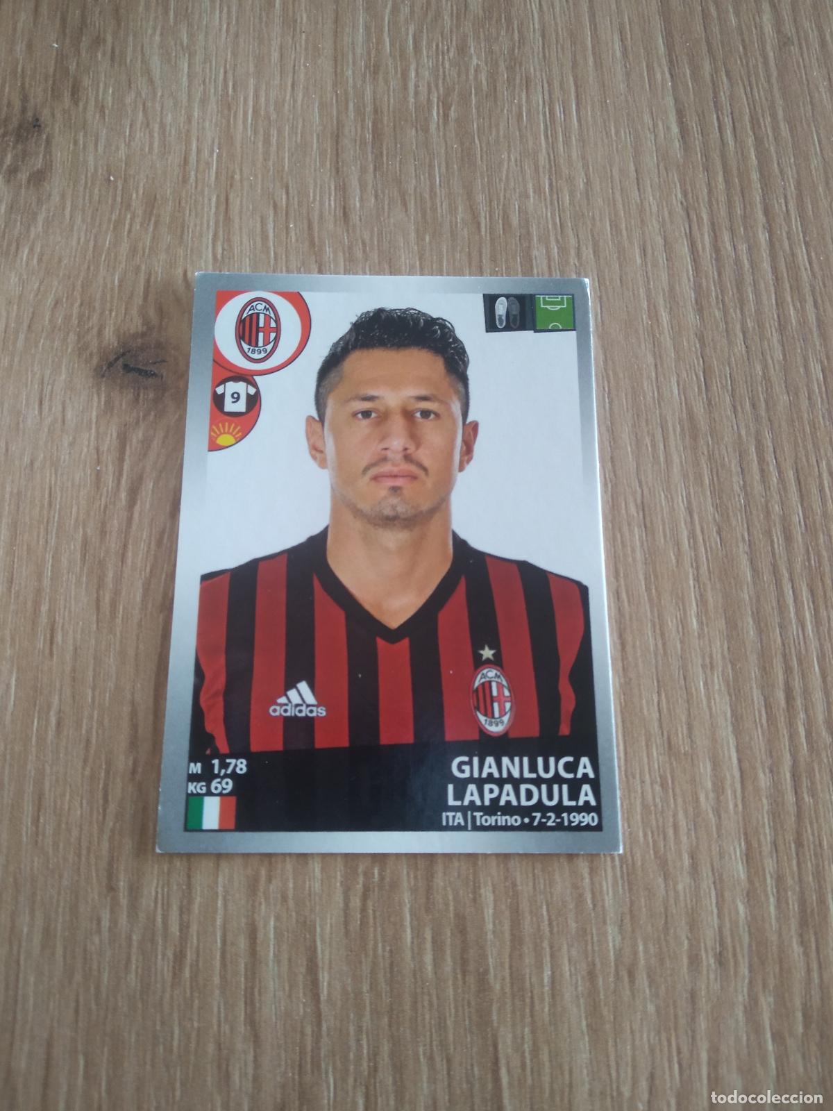 Cartes &agrave; collectionner de Football: 331 LAPADULA AC MILAN CROMO FUTBOL PANINI LIGA ITALIA 16-17 CALCIATORI 2016-2017