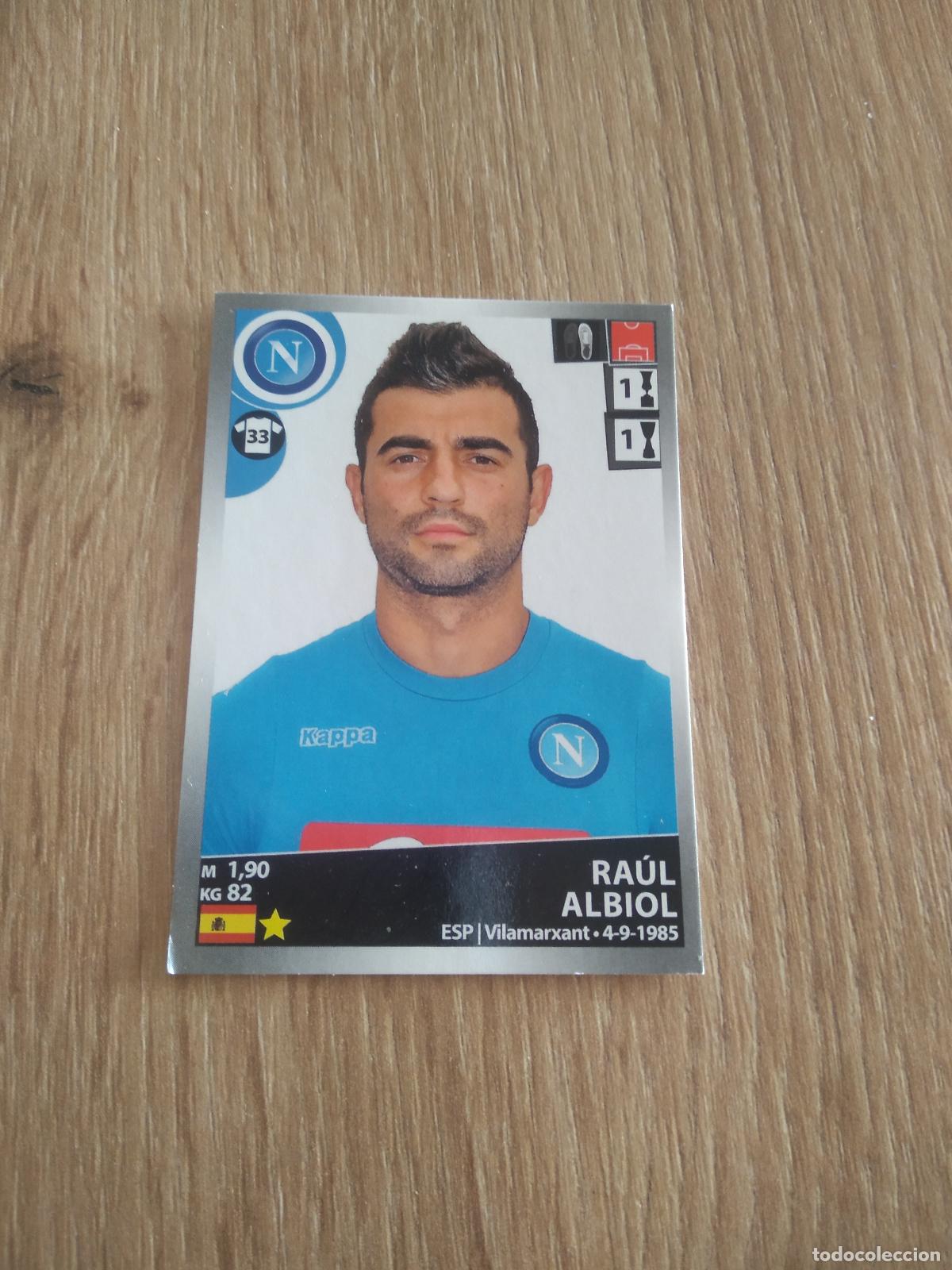 Figurine di Calcio: 341 ALBIOL NAPOLES NAPOLI CROMO FUTBOL PANINI LIGA ITALIA 16-17 CALCIATORI 2016-2017