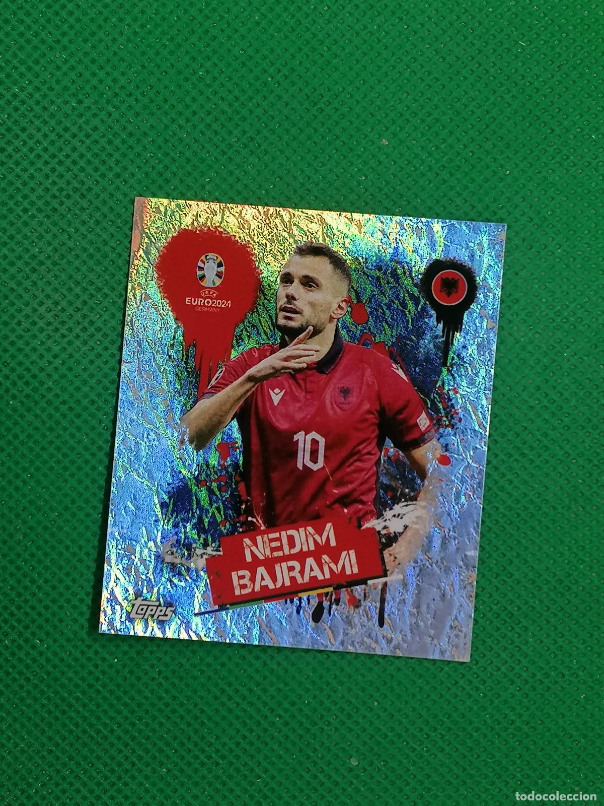 Figurine di Calcio: ALB 3 ALB3 NEDIM BAJRAMI ALBANIA PARALELA ⚽ TOPPS EURO 2024 24 GERMANY STICKERS ⚽