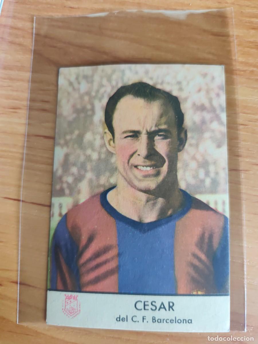 Cartes &agrave; collectionner de Football: Cesar Barcelona Segundo gran concurso champa&ntilde;a Castellblanch f&uacute;tbol