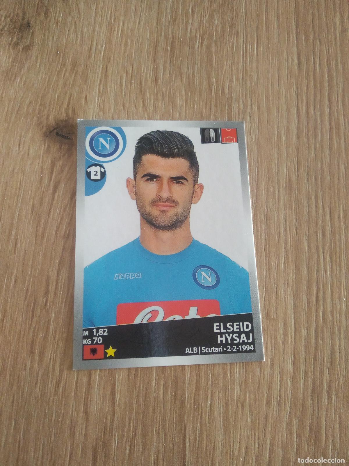 Cartes &agrave; collectionner de Football: 347 ELSEID HYSAJ NAPOLES NAPOLI CROMO FUTBOL PANINI LIGA ITALIA 16-17 CALCIATORI 2016-2017