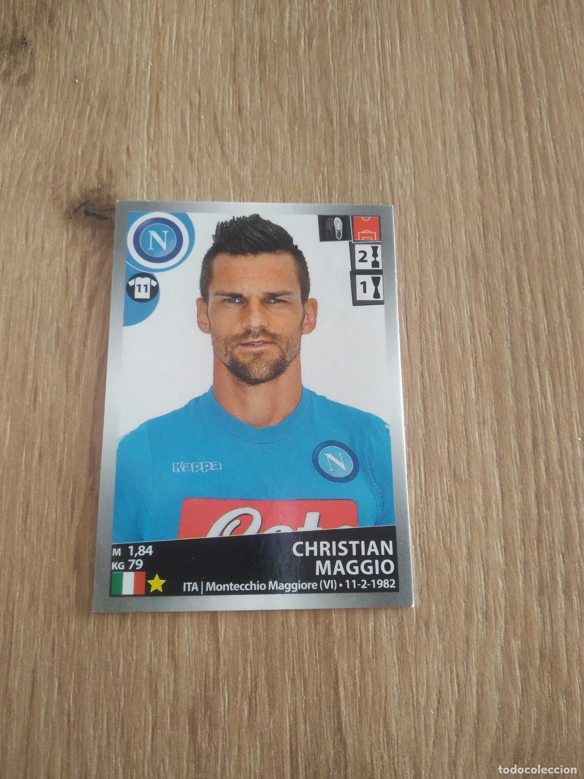 Cartes &agrave; collectionner de Football: 351 CHRISTIAN MAGGIO NAPOLES NAPOLI CROMO FUTBOL PANINI LIGA ITALIA 16-17 CALCIATORI 2016-2017