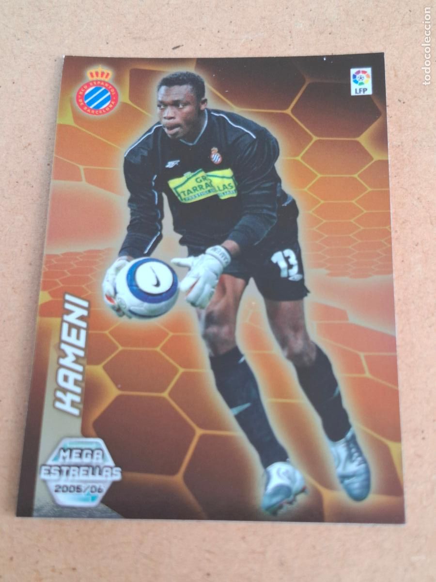 Cartes &agrave; collectionner de Football: MEGACRACKS 2005 2006 05 06 - PANINI - 362 KAMENI - RCD. ESPANYOL - CP12