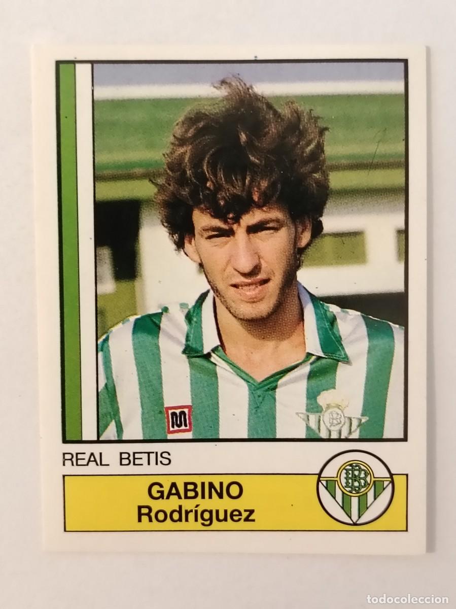 Cartes &agrave; collectionner de Football: #70 GABINO (REAL BETIS) FUTBOL 87 PANINI