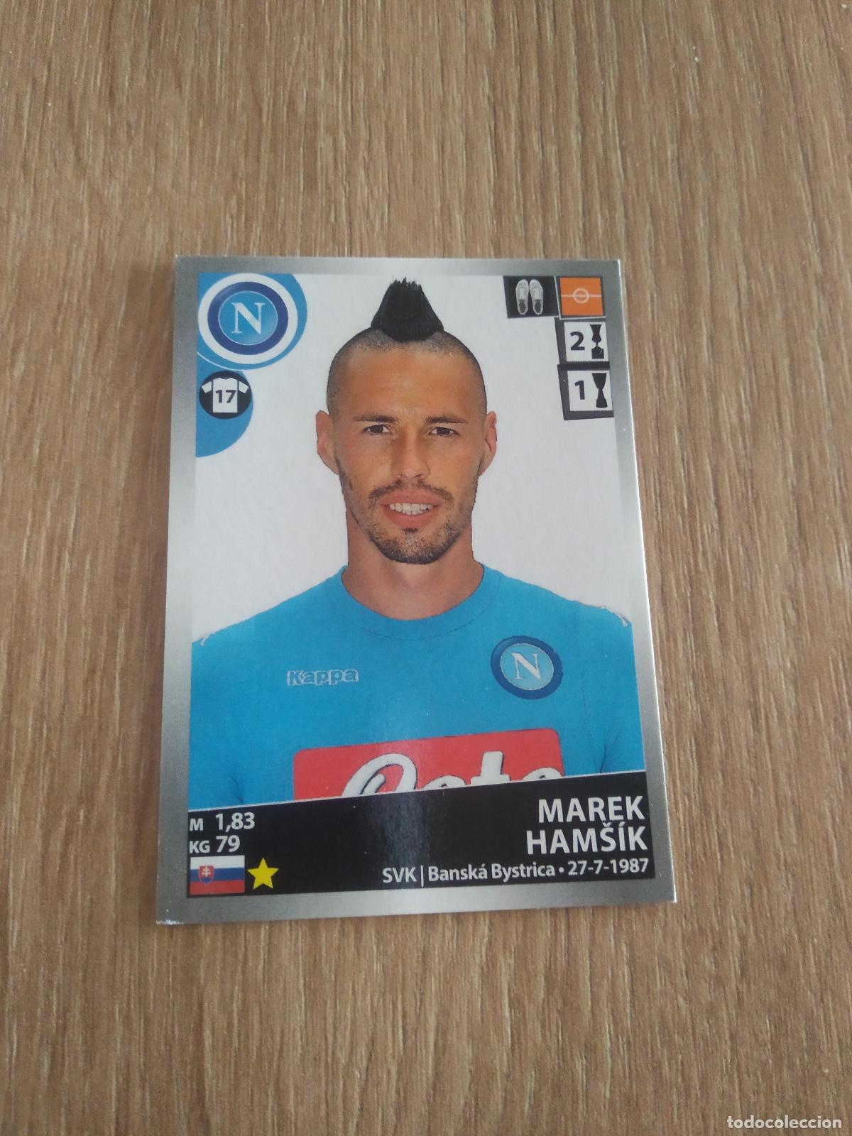 Football Stickers: 355 HAMSIK NAPOLES NAPOLI CROMO FUTBOL PANINI LIGA ITALIA 16-17 CALCIATORI 2016-2017