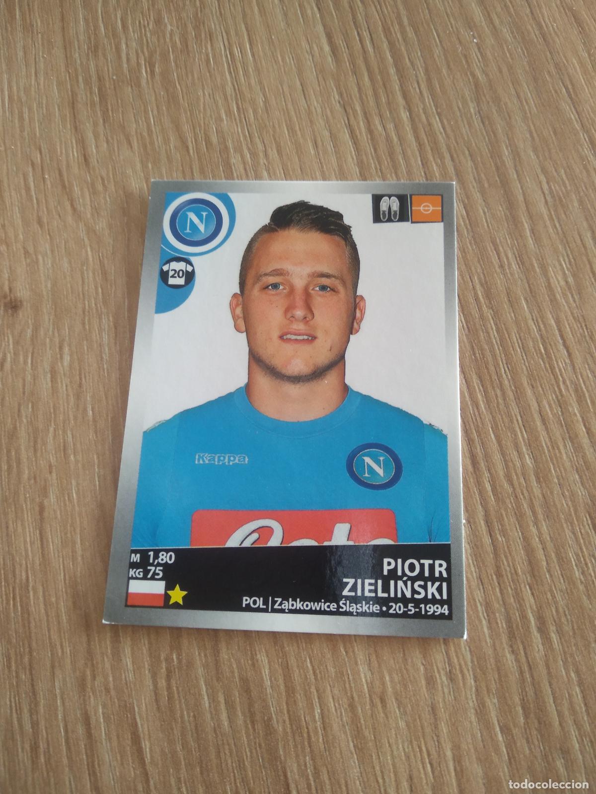 Football Stickers: 356 PIOTR ZIELINSKI NAPOLES NAPOLI CROMO FUTBOL PANINI LIGA ITALIA 16-17 CALCIATORI 2016-2017