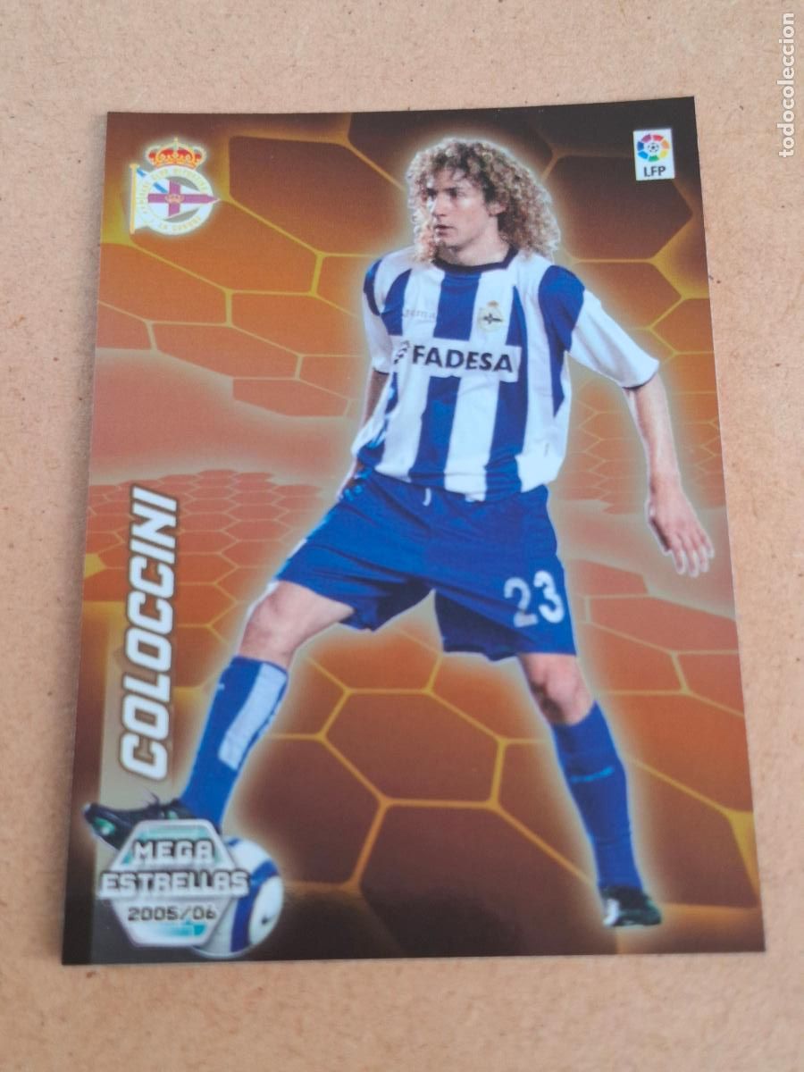 Football Stickers: MEGACRACKS 2005 2006 05 06 - PANINI - 372 COLOCCINI - R.C. DEPORTIVO - CP12