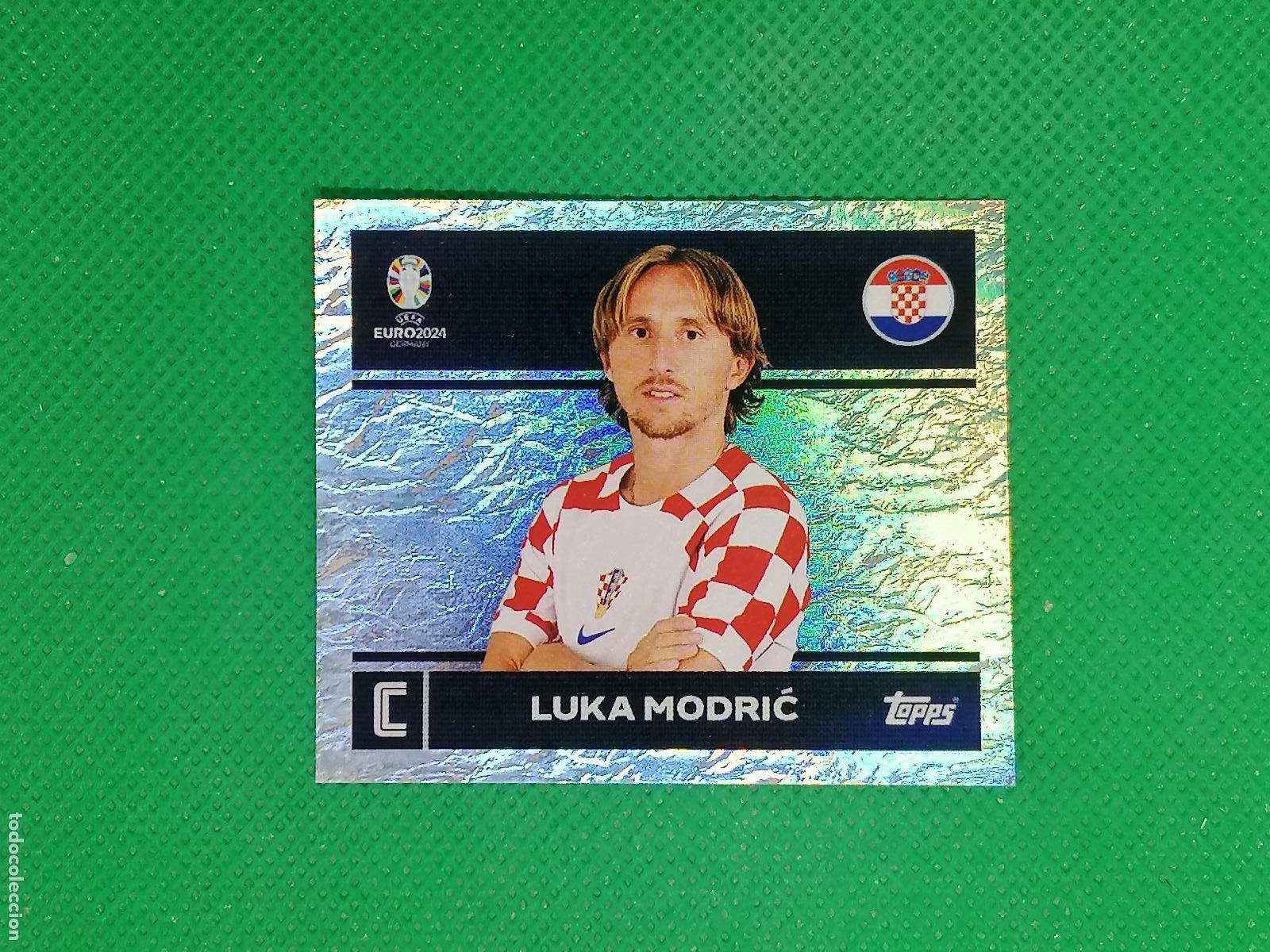 Cromos de f&uacute;tbol: CRO 2 CRO2 LUKA MODRIC CROACIA PARALELA ⚽ TOPPS EURO 2024 24 GERMANY STICKERS ⚽