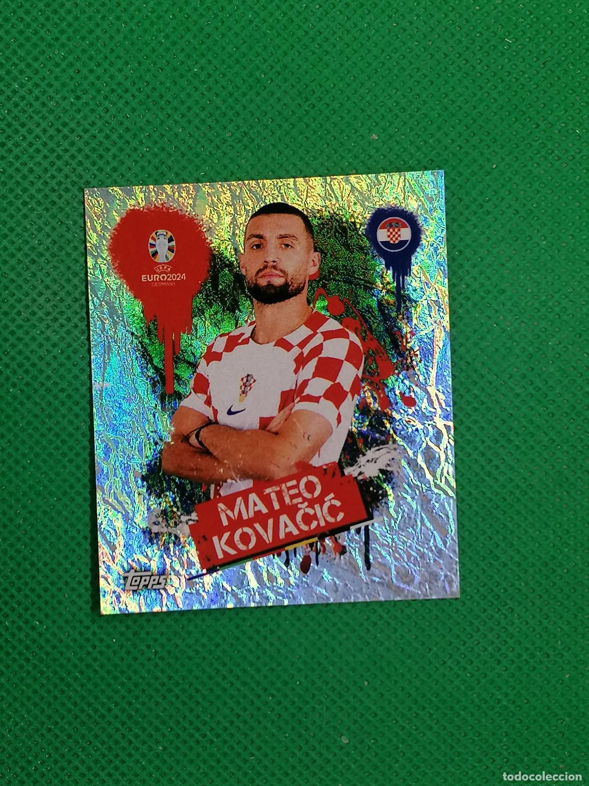 Cromos de f&uacute;tbol: CRO 3 CRO3 MATEO KOVACIC CROACIA PARALELA ⚽ TOPPS EURO 2024 24 GERMANY STICKERS ⚽
