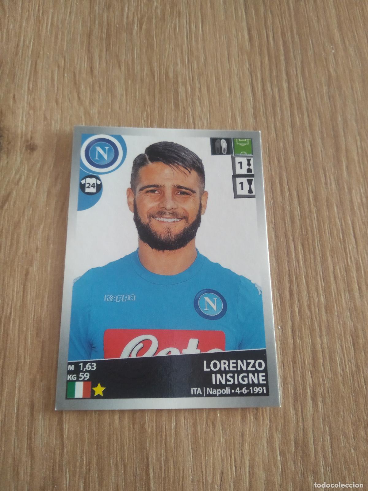Cromos de f&uacute;tbol: 359 LORENZO INSIGNE NAPOLES NAPOLI CROMO FUTBOL PANINI LIGA ITALIA 16-17 CALCIATORI 2016-2017