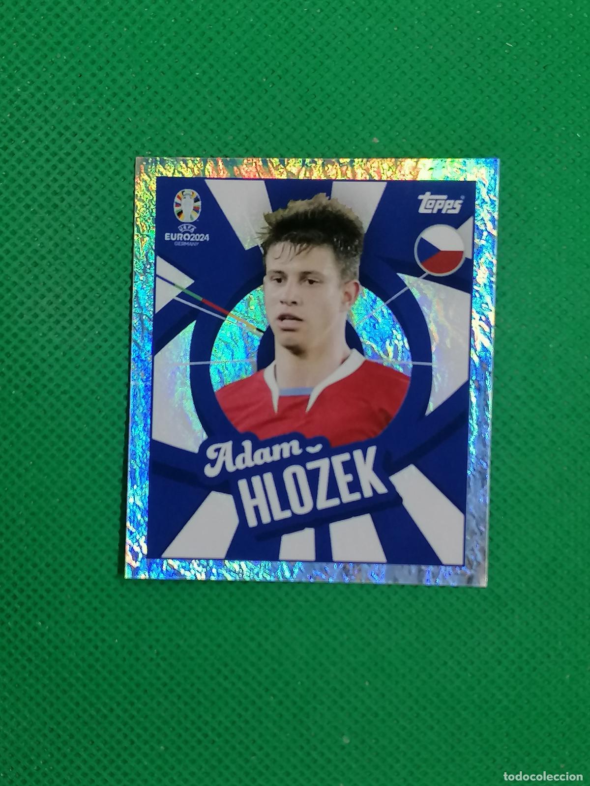 Cromos de f&uacute;tbol: CZE PTW CZEPTW ADAM HLOZEK REPUBLICA CHECA PARALELA ⚽ TOPPS EURO 2024 24 GERMANY STICKERS ⚽