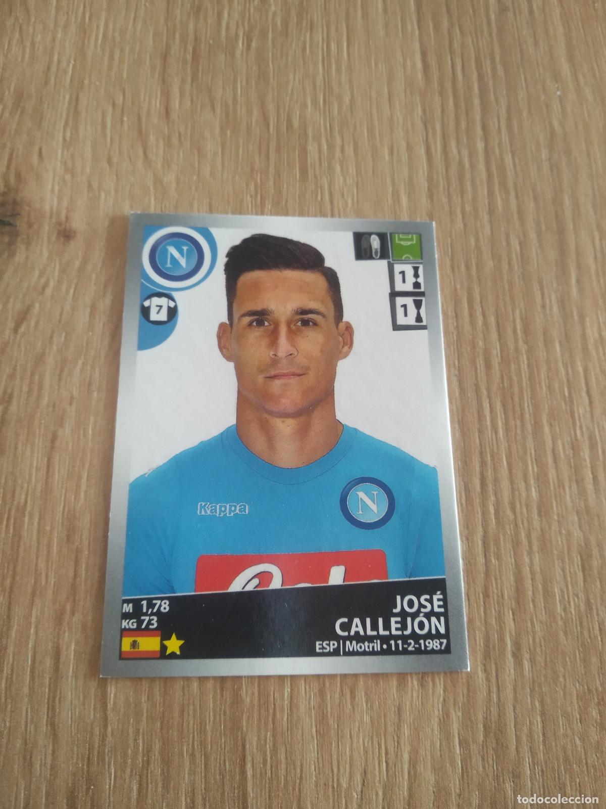 Cromos de f&uacute;tbol: 360 JOSE CALLEJON NAPOLES NAPOLI CROMO FUTBOL PANINI LIGA ITALIA 16-17 CALCIATORI 2016-2017