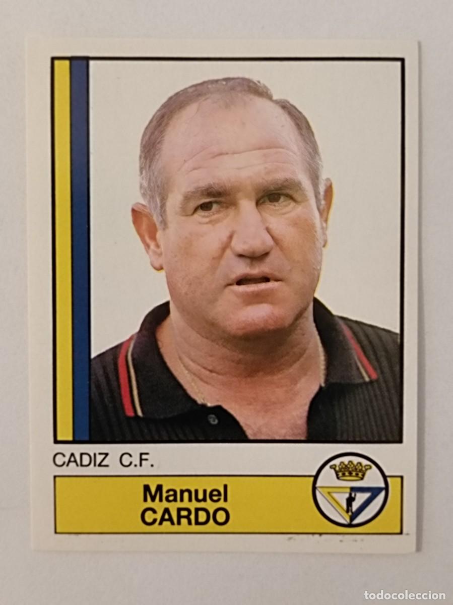 Cromos de f&uacute;tbol: #78 CARDO (CADIZ C.F.) FUTBOL 87 PANINI