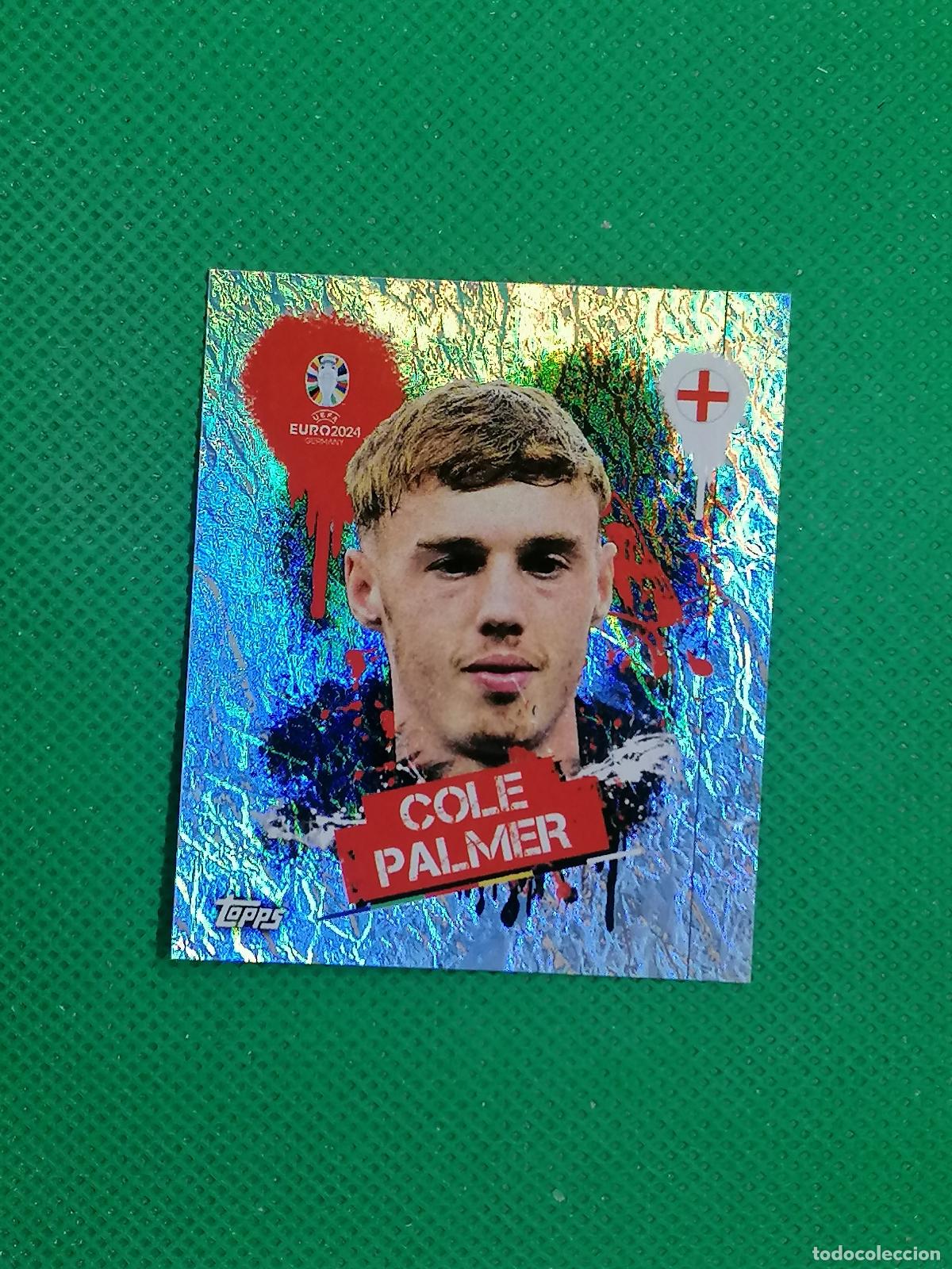 Cromos de f&uacute;tbol: ENG 3 ENG3 COLE PALMER INGLATERRA PARALELA ⚽ TOPPS EURO 2024 24 GERMANY STICKERS ⚽