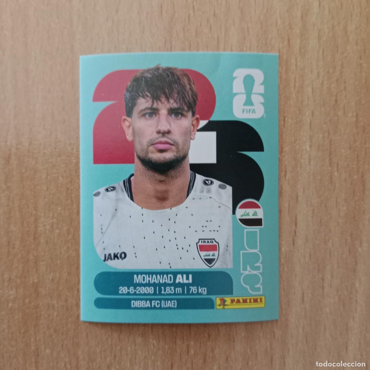 Cromos de f&uacute;tbol: MOHANAD ALI , IRAQ , STICKER CROMO N&ordm; IRQ 20 , FIFA WORLD CUP 2026 - PANINI - A&Ntilde;O 2026.