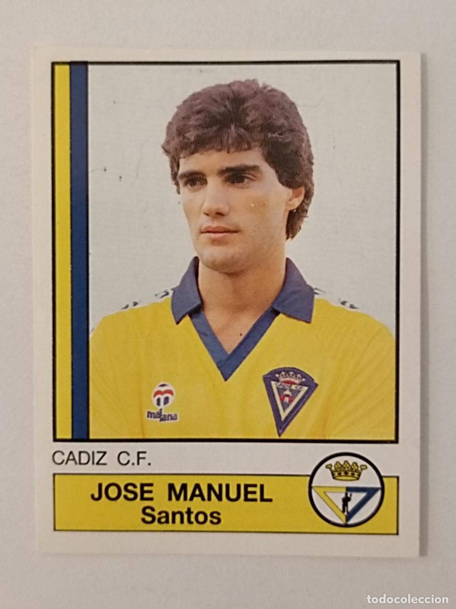 Cromos de f&uacute;tbol: #82 JOSE MANUEL (CADIZ C.F.) FUTBOL 87 PANINI