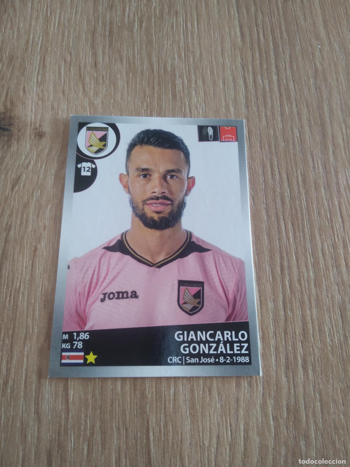 Cromos de Futebol: 374 GIANCARLO GONZALEZ PALERMO CROMO FUTBOL PANINI LIGA ITALIA 16-17 CALCIATORI 2016-2017