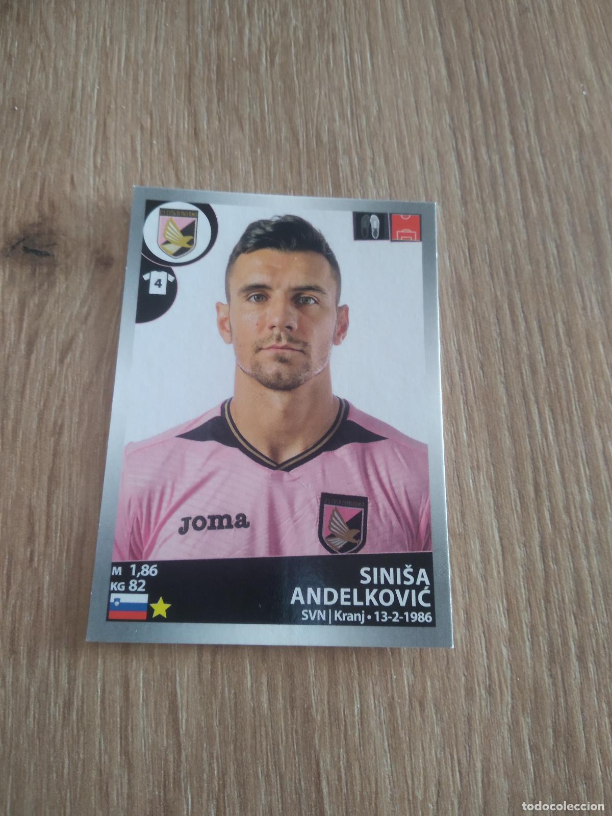 Fu&szlig;ball-Sticker: 378 SINISA ANDELKOVIC PALERMO CROMO FUTBOL PANINI LIGA ITALIA 16-17 CALCIATORI 2016-2017
