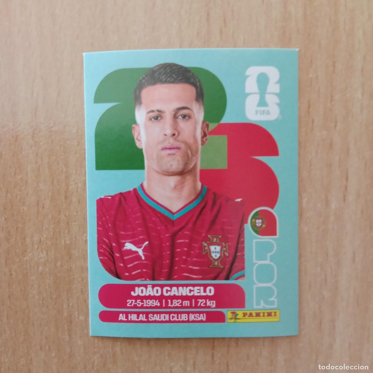 Fu&szlig;ball-Sticker: Jo&atilde;o Cancelo , PORTUGAL , STICKER CROMO N&ordm; POR 5 , FIFA WORLD CUP 2026 - PANINI - A&Ntilde;O 2026.