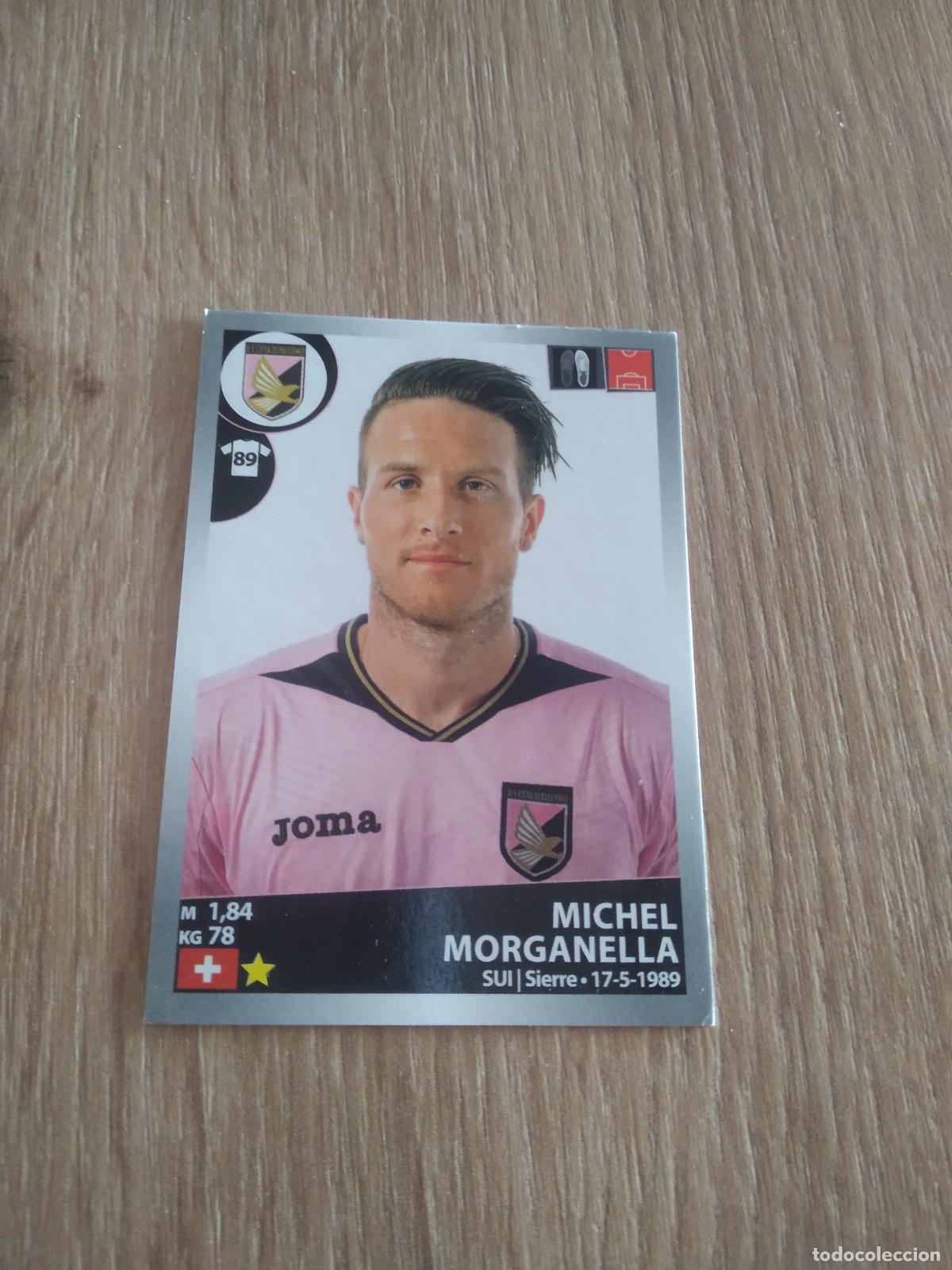 Fu&szlig;ball-Sticker: 379 MICHEL MORGANELLA PALERMO CROMO FUTBOL PANINI LIGA ITALIA 16-17 CALCIATORI 2016-2017
