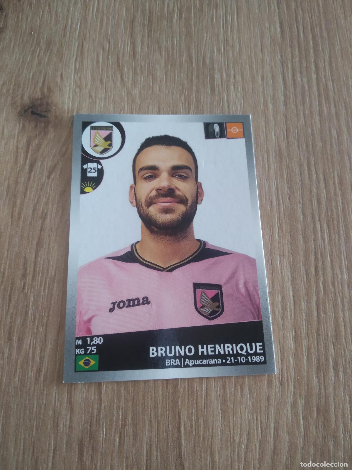 Cromos de f&uacute;tbol: 383 BRUNO HENRIQUE PALERMO CROMO FUTBOL PANINI LIGA ITALIA 16-17 CALCIATORI 2016-2017