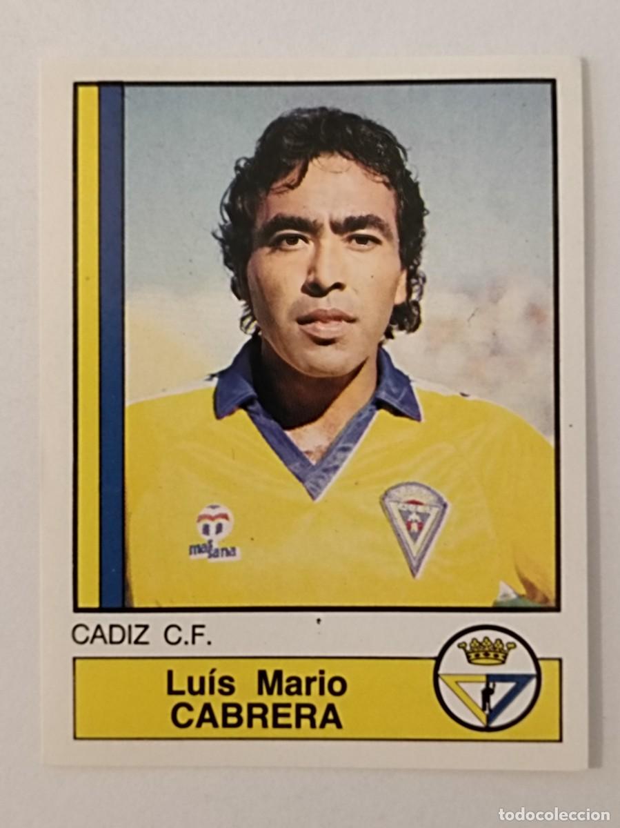Fu&szlig;ball-Sticker: #89 CABRERA (CADIZ C.F.) FUTBOL 87 PANINI