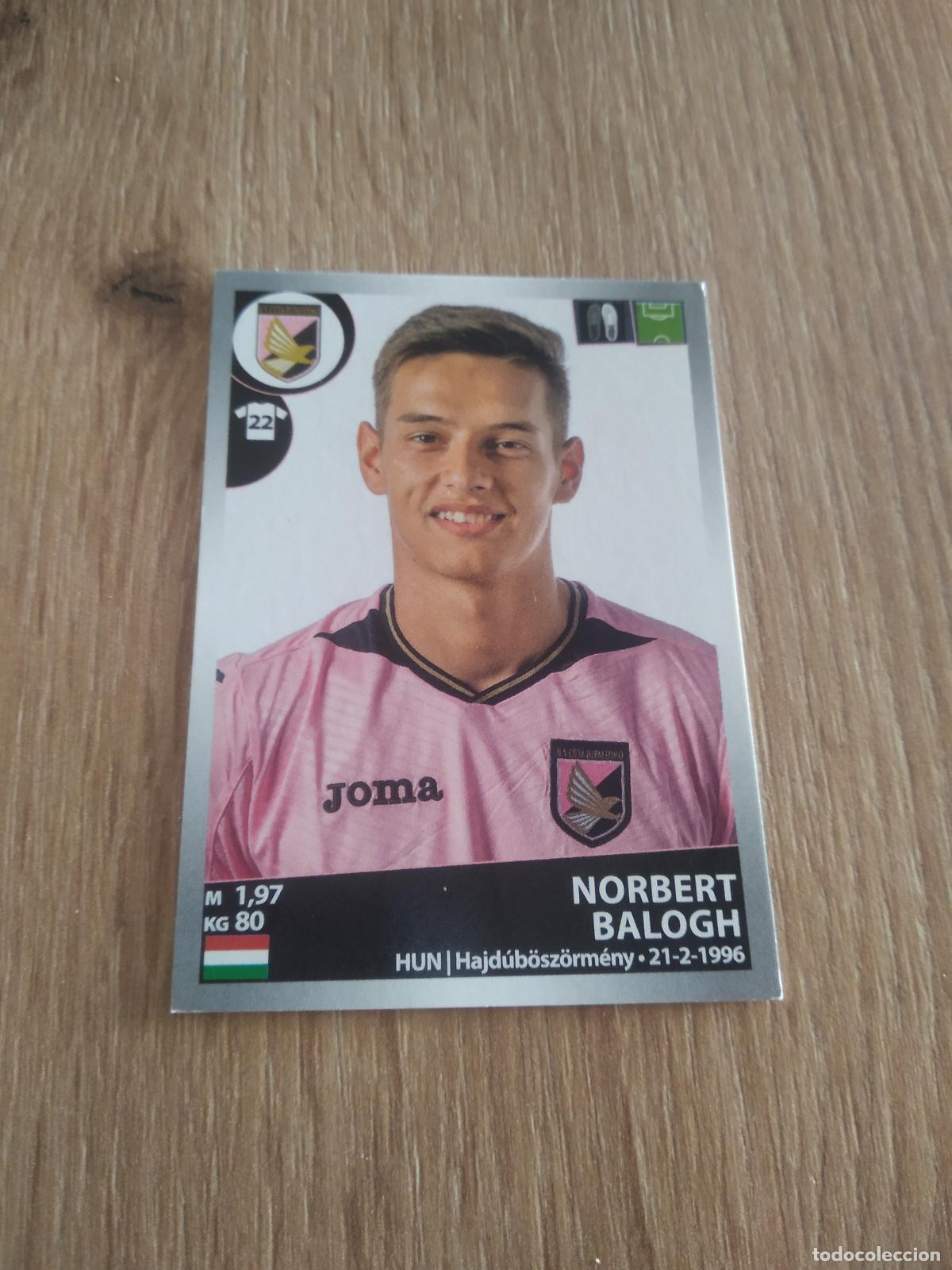 Fu&szlig;ball-Sticker: 388 NORBERT BALOGH PALERMO CROMO FUTBOL PANINI LIGA ITALIA 16-17 CALCIATORI 2016-2017