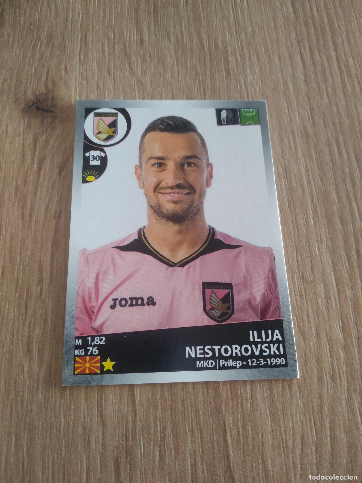 Fu&szlig;ball-Sticker: 390 ILIJA NESTOROVSKI PALERMO CROMO FUTBOL PANINI LIGA ITALIA 16-17 CALCIATORI 2016-2017