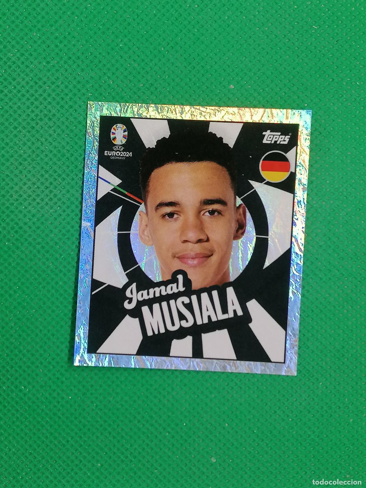 Fu&szlig;ball-Sticker: GER PTW GERPTW JAMAL MUSIALA ALEMANIA PARALELA ⚽ TOPPS EURO 2024 24 GERMANY STICKERS ⚽
