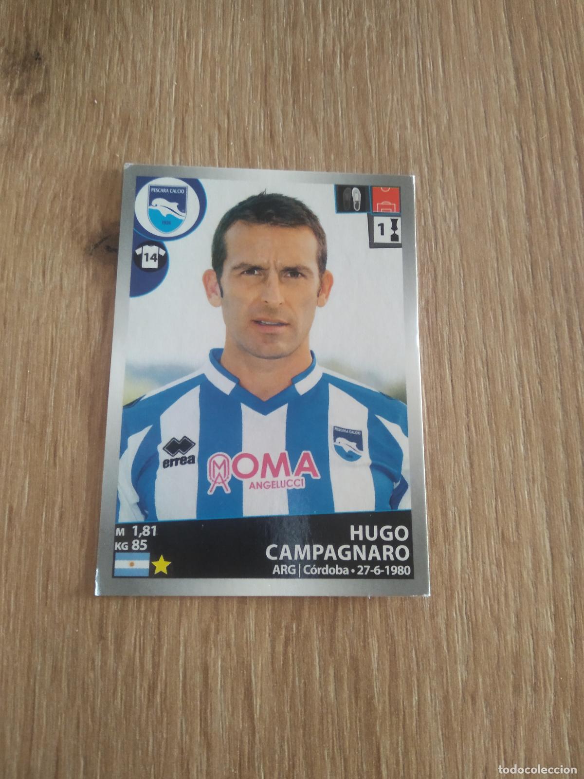 Fu&szlig;ball-Sticker: 397 HUGO CAMPAGNARO PESCARA CROMO FUTBOL PANINI LIGA ITALIA 16-17 CALCIATORI 2016-2017
