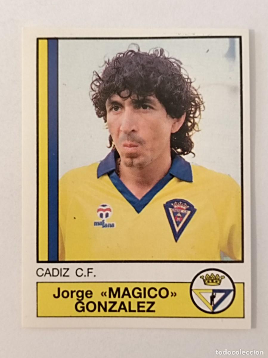 Fu&szlig;ball-Sticker: #92 MAGICO GONZALEZ (CADIZ C.F.) FUTBOL 87 PANINI