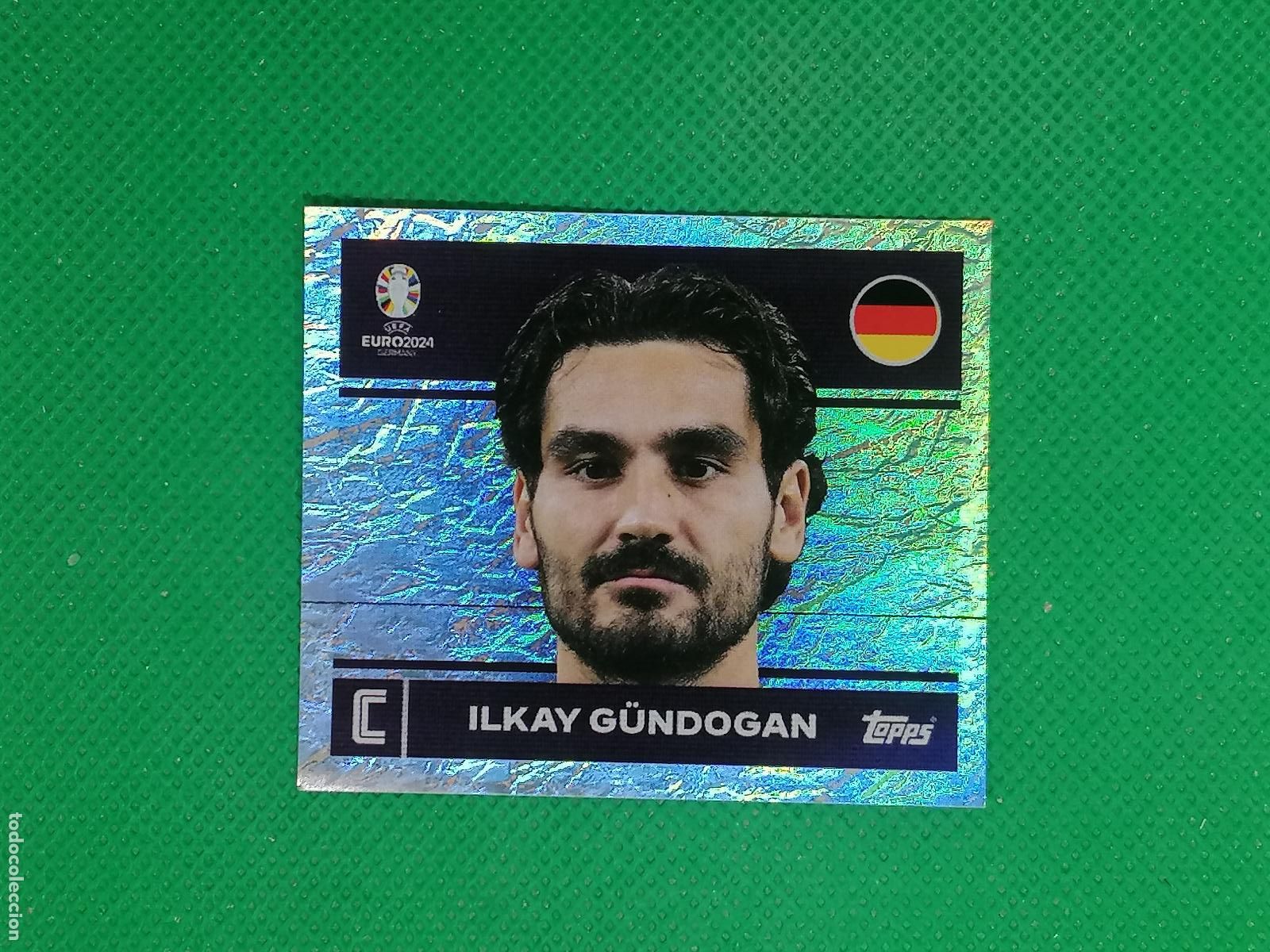 Fu&szlig;ball-Sticker: GER 2 GER2 ILKAY GUNDOGAN ALEMANIA PARALELA ⚽ TOPPS EURO 2024 24 GERMANY STICKERS ⚽