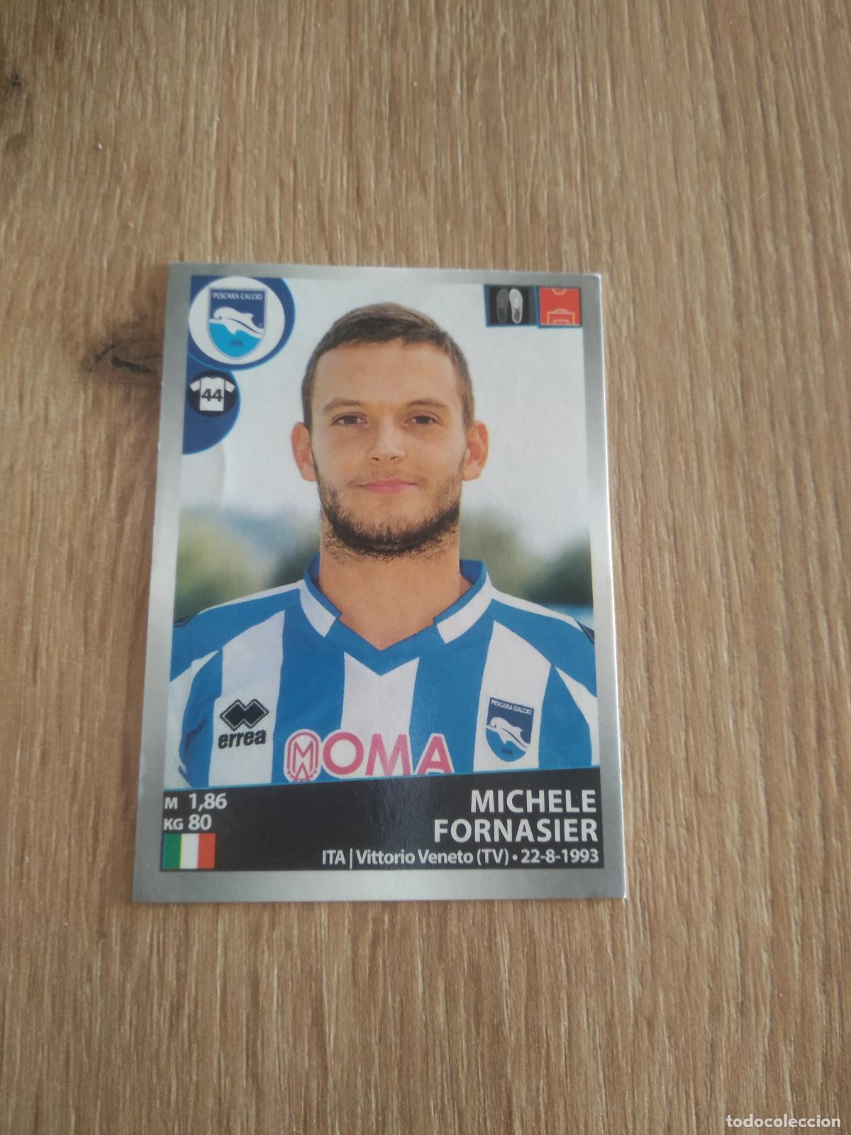 Fu&szlig;ball-Sticker: 399 MICHELE FORNASIER PESCARA CROMO FUTBOL PANINI LIGA ITALIA 16-17 CALCIATORI 2016-2017