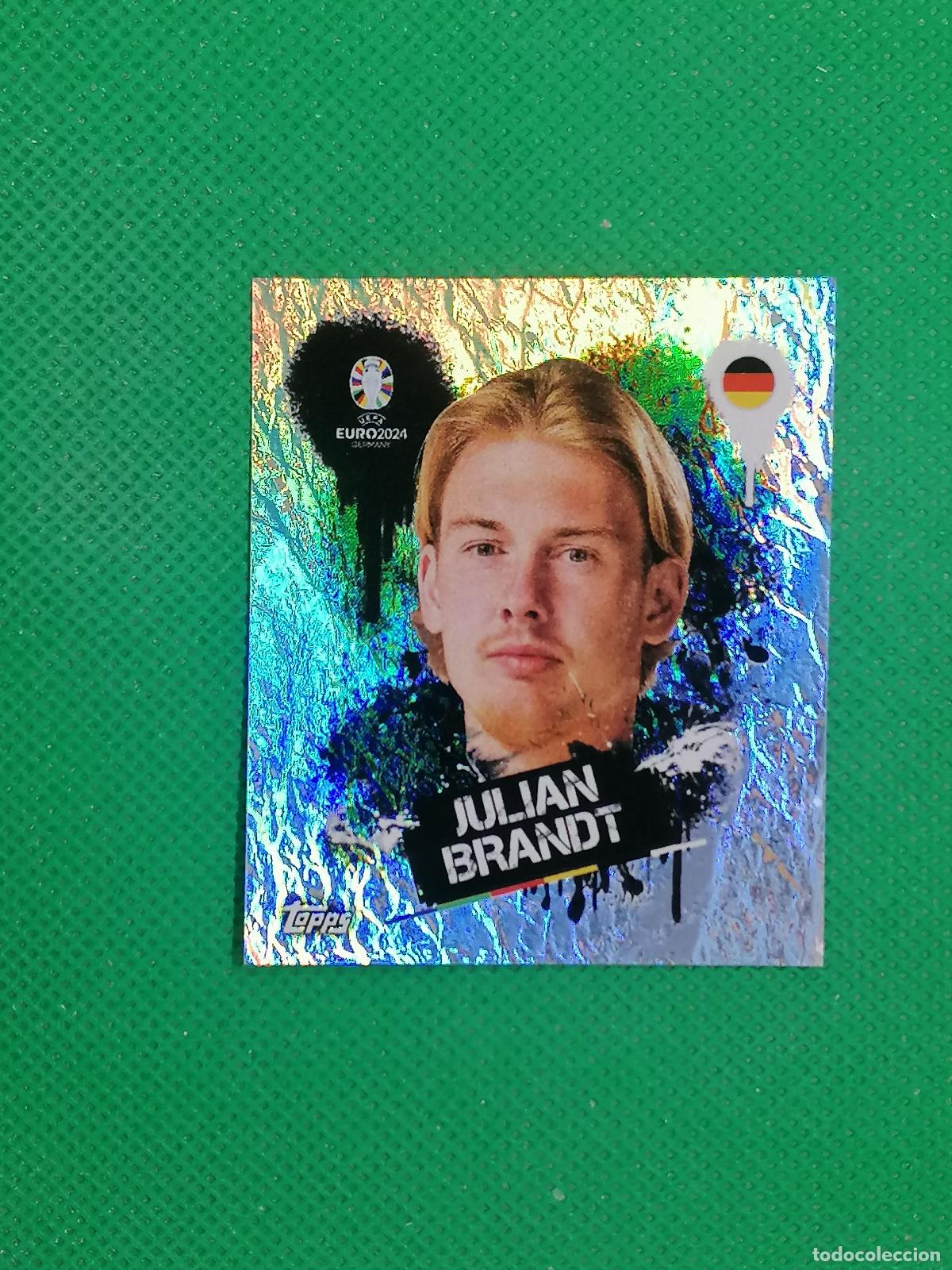 Fu&szlig;ball-Sticker: GER 3 GER3 JULIAN BRANDT ALEMANIA PARALELA ⚽ TOPPS EURO 2024 24 GERMANY STICKERS ⚽