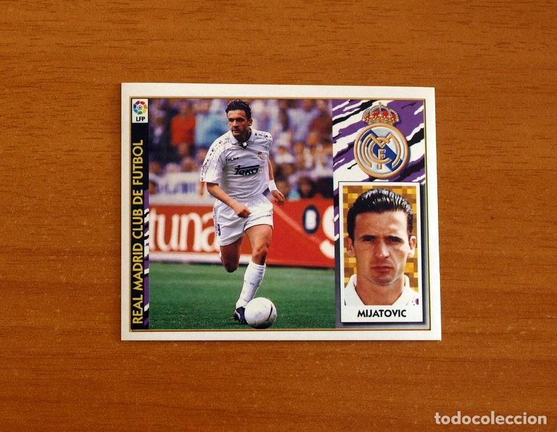 Figurine di Calcio: Real Madrid - Mijatovic - Ediciones Este Liga 1997-1998, 97-98 - Nunca Pegado