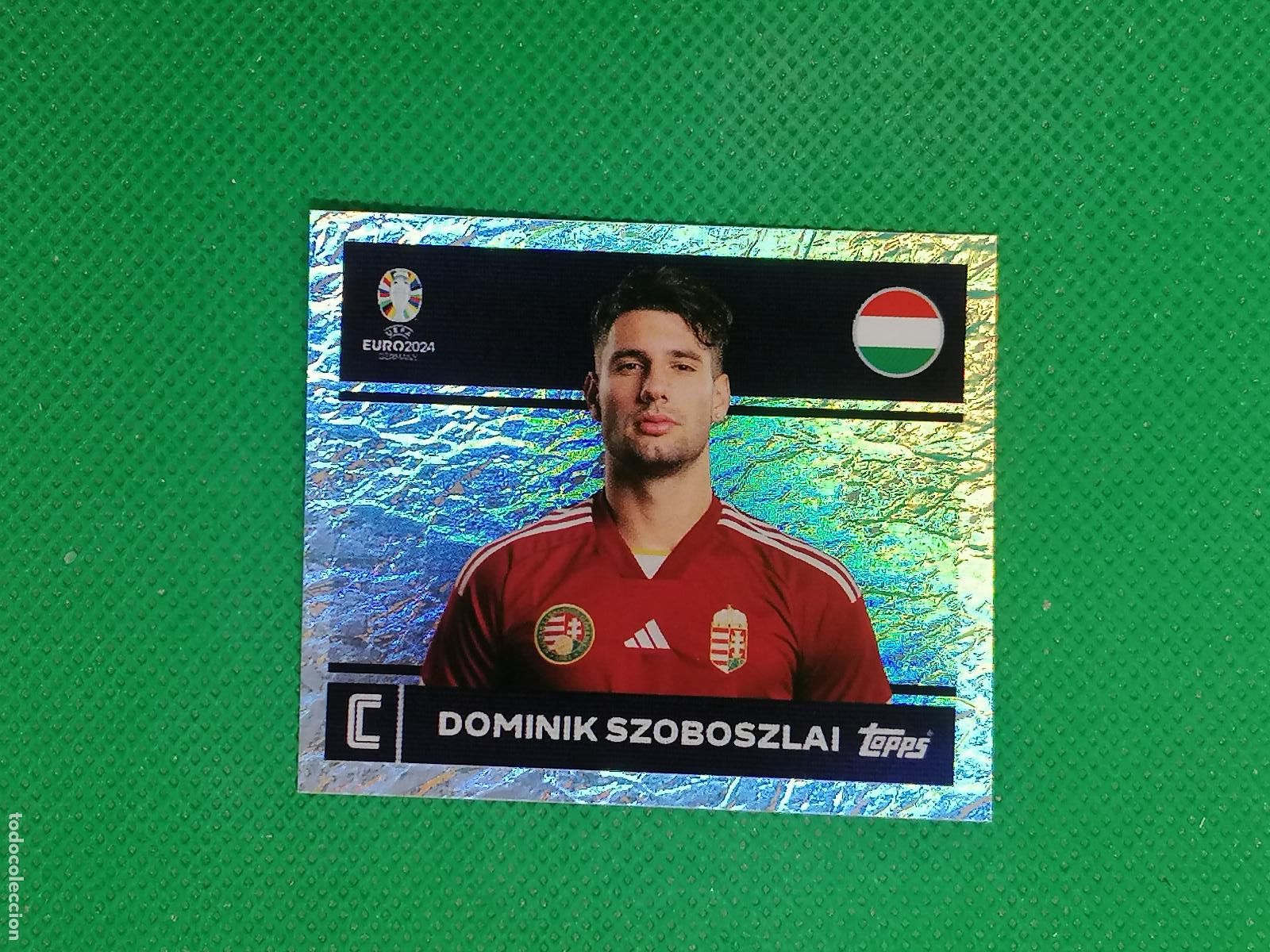 Cromos de f&uacute;tbol: HUNG 2 HUNG2 DOMINIK SZOBOSZLAI HUNGRIA PARALELA ⚽ TOPPS EURO 2024 24 GERMANY STICKERS ⚽